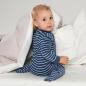 Preview: Living Crafts BEE Schlafanzug Farbe: denim blue/white striped Größe: 74