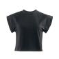 Preview: Living Crafts DANBI Boxy T-Shirt Farbe: black Größe: M