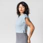 Preview: Living Crafts DANBI Boxy T-Shirt Farbe: light blue Größe: L