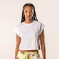 Preview: Living Crafts DANBI Boxy T-Shirt Farbe: white Größe: L