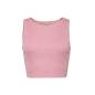 Preview: Living Crafts DEMI Ripp-Crop-Top Farbe: blush Größe: S
