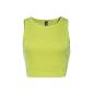 Preview: Living Crafts DEMI Ripp-Crop-Top Farbe: pear Größe: L