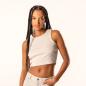 Preview: Living Crafts DEMI Ripp-Crop-Top Farbe: sand Größe: S