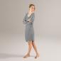 Preview: Living Crafts DIANA Nachthemd Farbe: black/cream Größe: XL