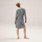 Preview: Living Crafts DIANA Nachthemd Farbe: black/cream Größe: XL