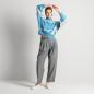 Preview: Living Crafts ELEXA Hose Farbe: grey melange Größe: 38