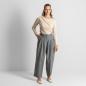 Preview: Living Crafts ELIN Drapiertes Langarmshirt Farbe: sand Größe: L