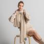 Preview: Living Crafts ELLIS Schal Farbe: sand Größe: ONE