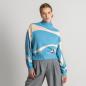 Preview: Living Crafts EUGENIE Oversized Pullover Farbe: ART A Größe: S