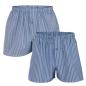 Preview: Living Crafts GREGOR Boxer-Shorts, 2er-Pack Farbe: denim blue Größe: S