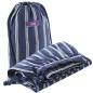 Preview: Living Crafts KLEMENS Schlafhose Farbe: navy/azur Größe: 46