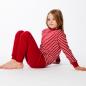 Preview: Living Crafts  Schlafanzug Farbe: white/red striped Größe: 116