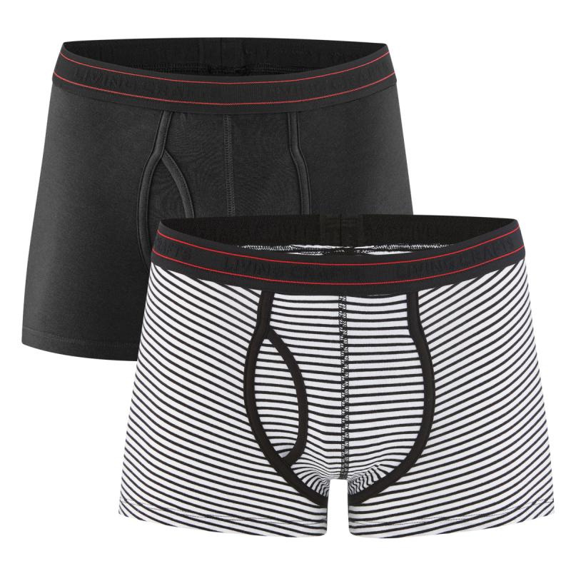 Living Crafts APOLLO Pants, 2er-Pack Farbe: black/natural Größe: S