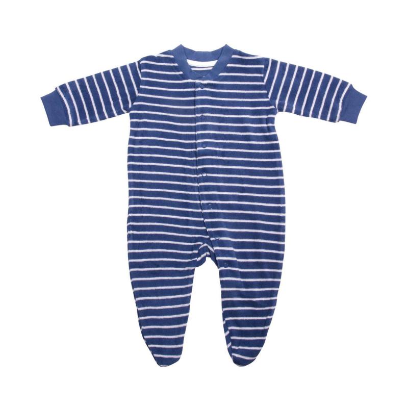 Living Crafts BEE Schlafanzug Farbe: denim blue/white striped Größe: 74