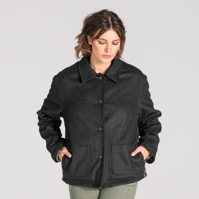 Living Crafts CAJSA Jacke Farbe: anthracite Größe: 40
