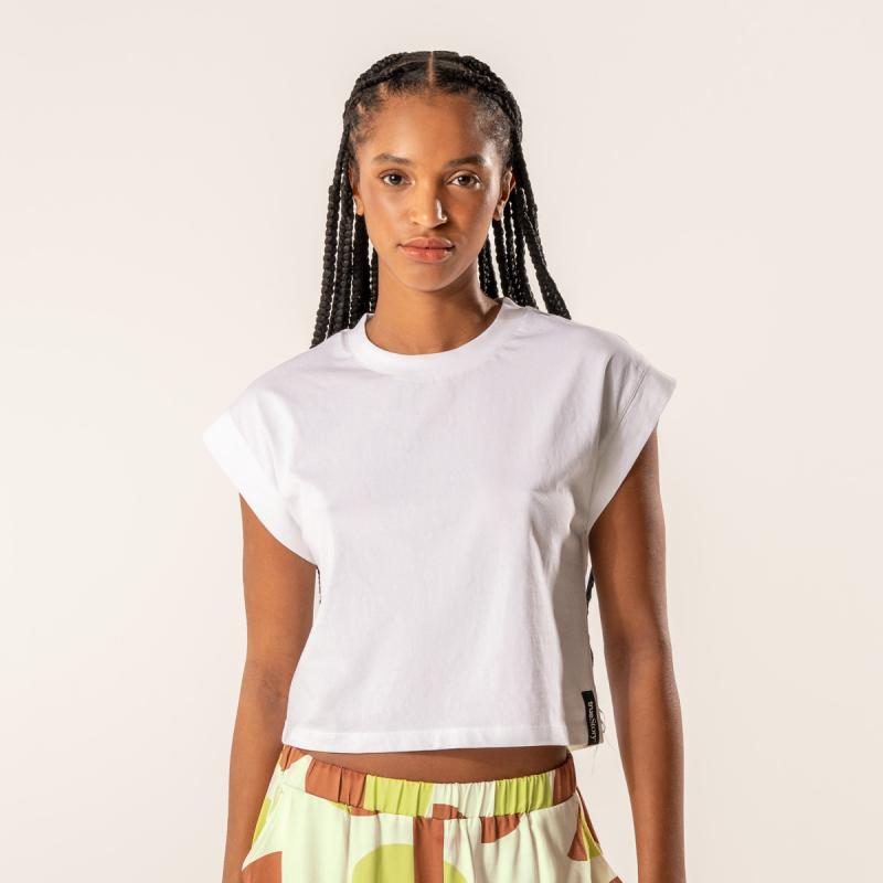 Living Crafts DANBI Boxy T-Shirt Farbe: white Größe: L