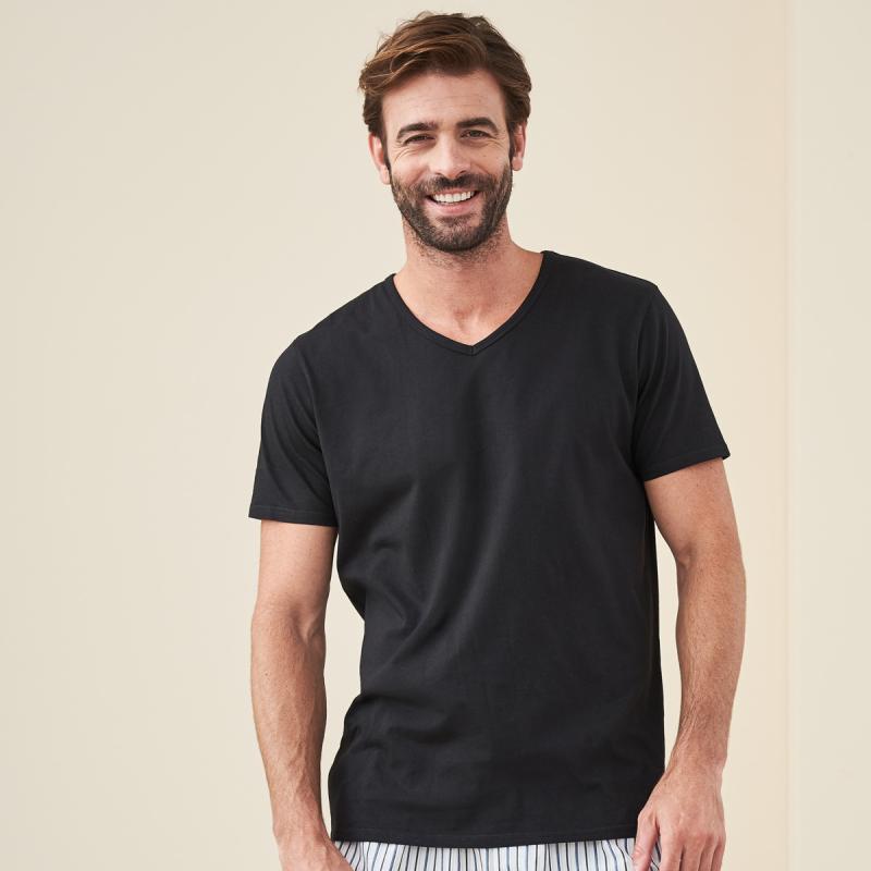 Living Crafts DEAN T-Shirt, 2er-Pack Farbe: black Größe: M