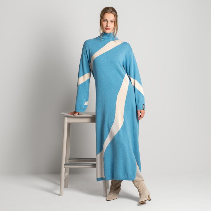 Living Crafts EELA Strickkleid Farbe: ART A Größe: S