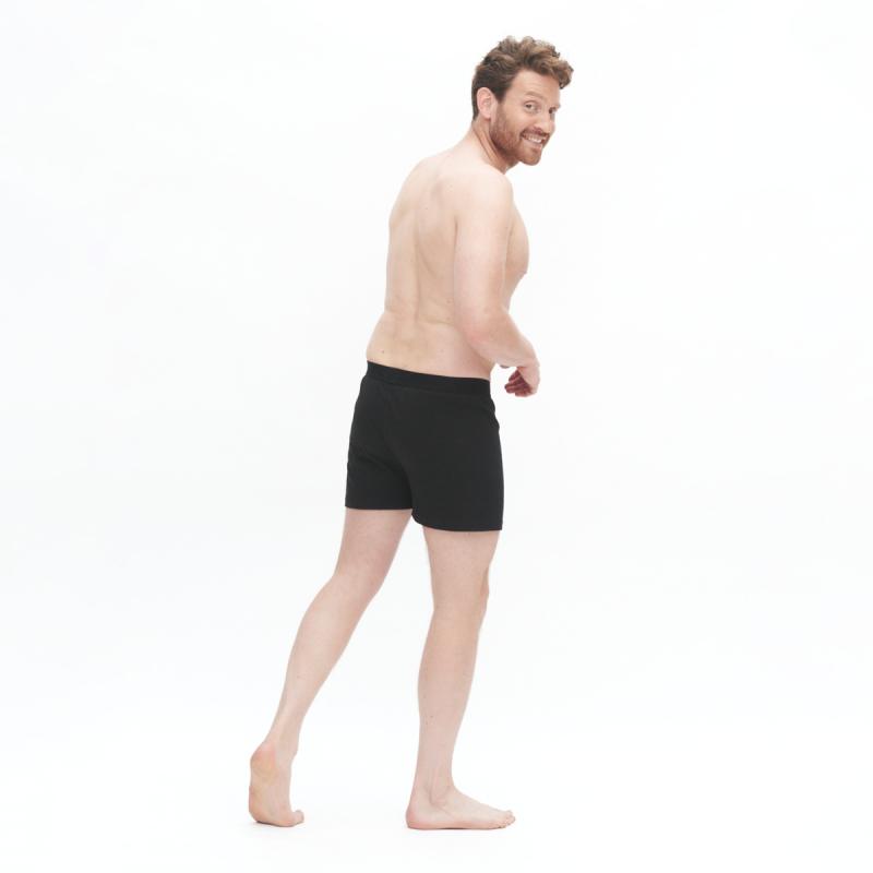 Living Crafts ETHAN Boxer-Shorts, 2er-Pack Farbe: black Größe: S