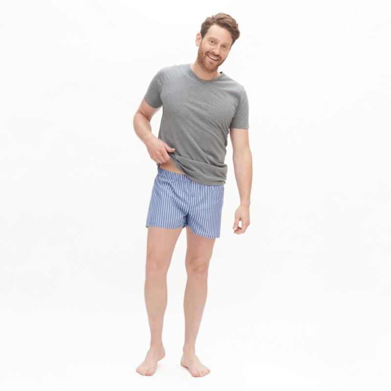 Living Crafts GREGOR Boxer-Shorts, 2er-Pack Farbe: denim blue Größe: S