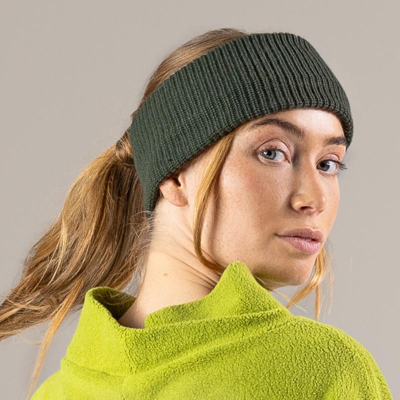 Living Crafts PANDORIA Stirnband Farbe: dark olive Größe: ONE