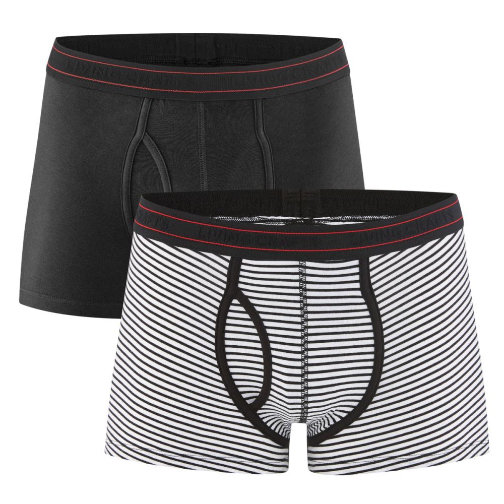 Living Crafts APOLLO Pants, 2er-Pack Farbe: black/natural Größe: S