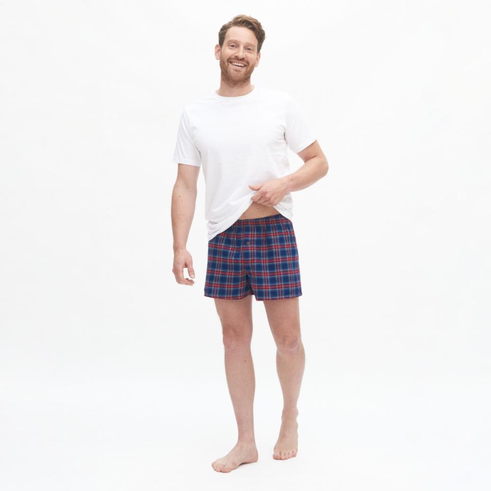 Living Crafts BORIS Boxer-Shorts, 2er-Pack Farbe: tartan Größe: L