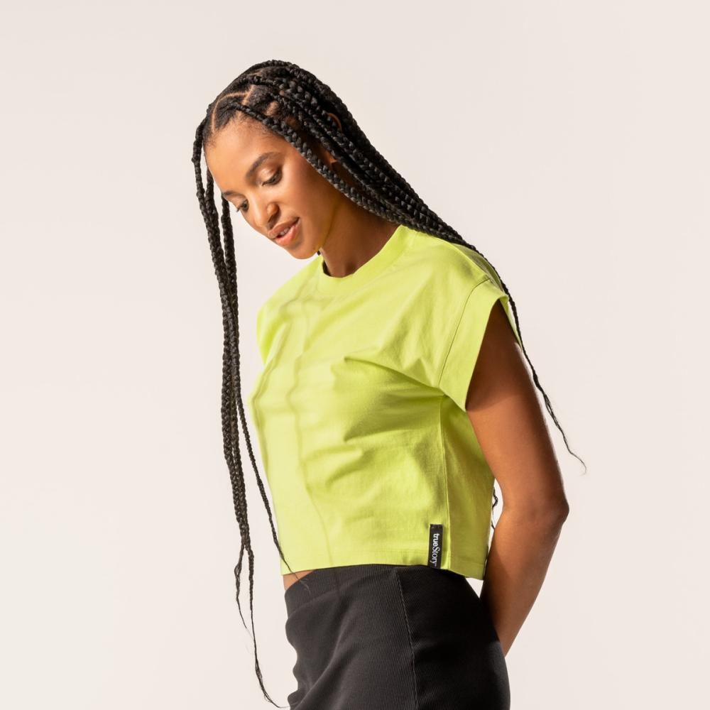 Living Crafts DANBI Boxy T-Shirt Farbe: pear Größe: L
