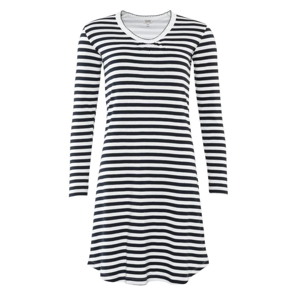 Living Crafts DIANA Nachthemd Farbe: black/cream Größe: XL
