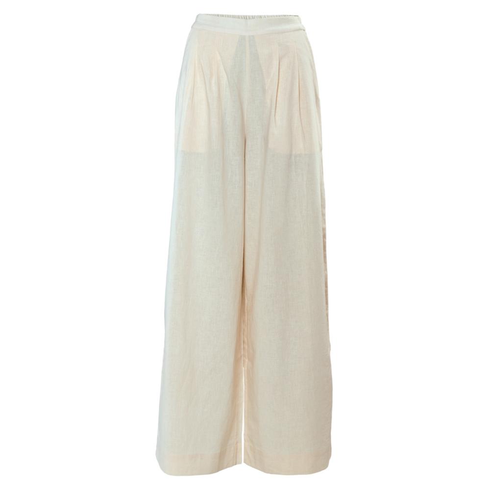 Living Crafts DUYEN Weite Bundfaltenhose Farbe: sand Größe: 40