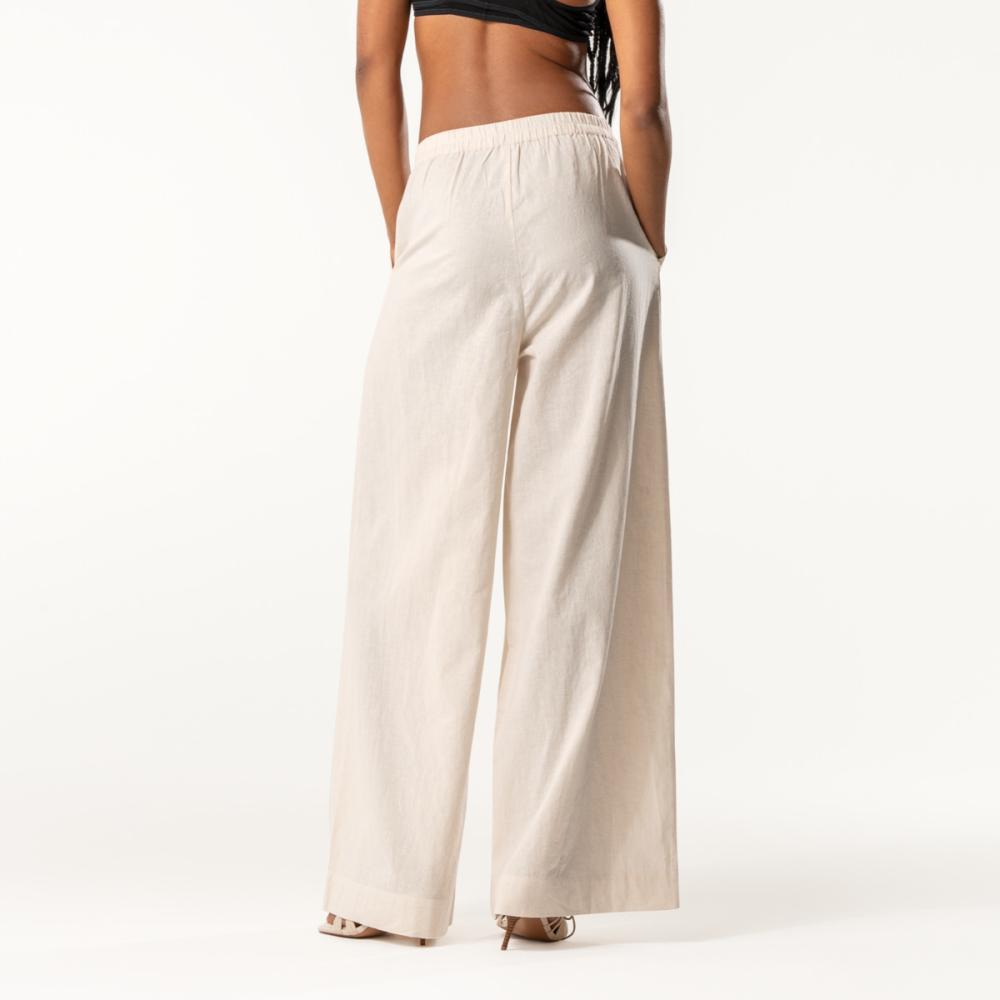 Living Crafts DUYEN Weite Bundfaltenhose Farbe: sand Größe: 40