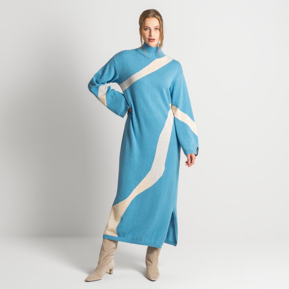 Living Crafts EELA Strickkleid Farbe: ART A Größe: S