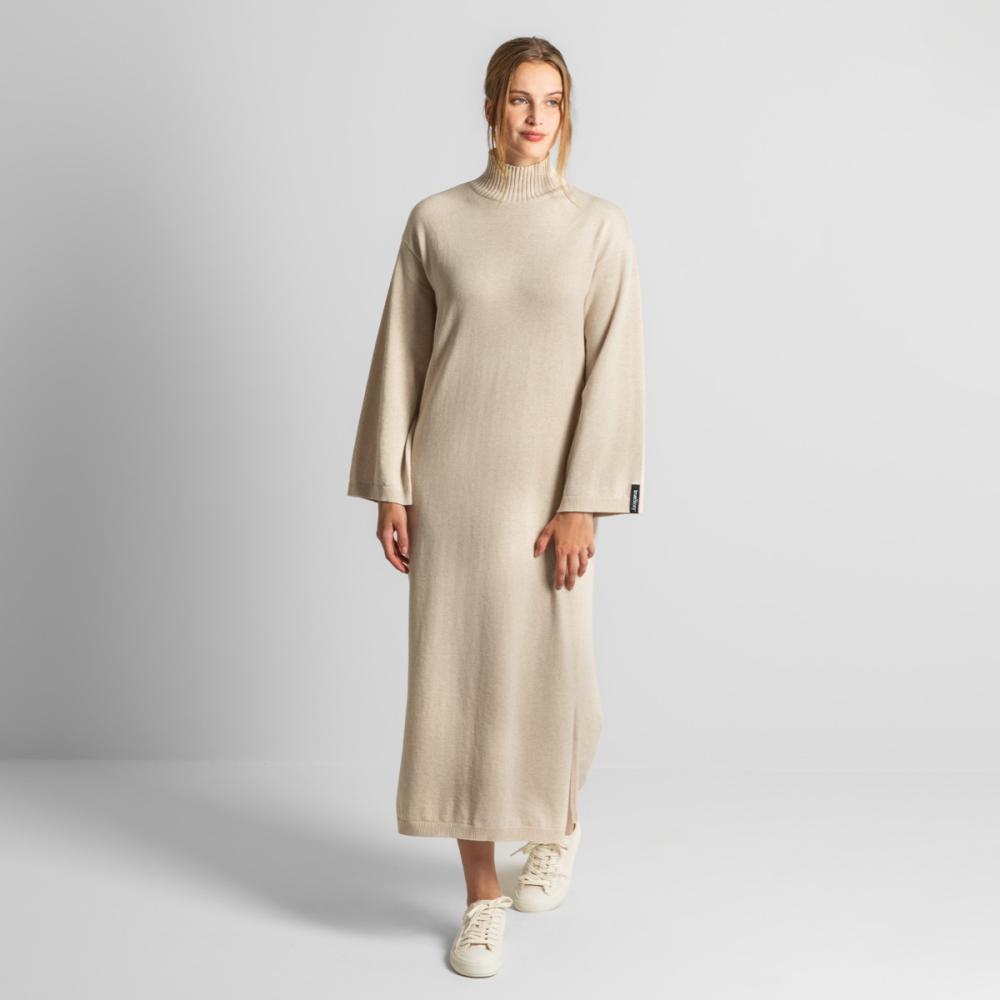 Living Crafts EELA Strickkleid Farbe: sand Größe: M