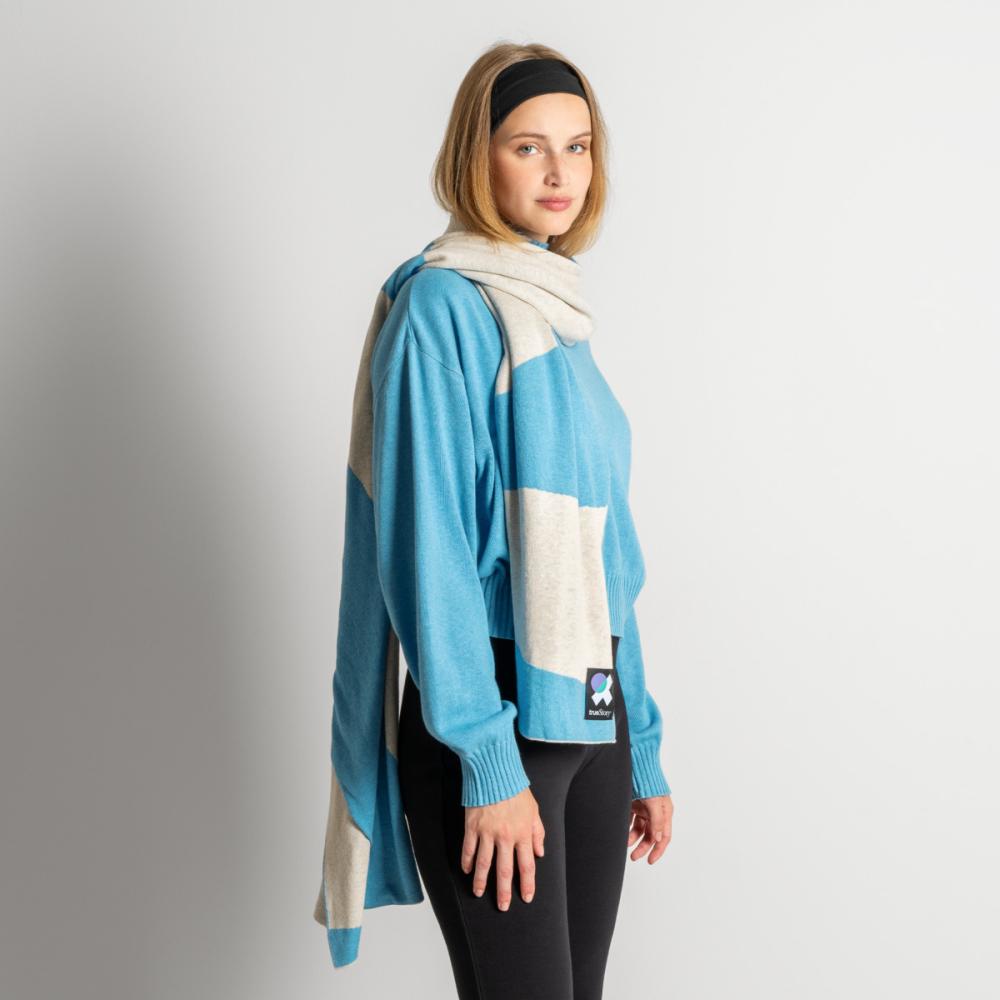Living Crafts ELLIS Schal Farbe: ART A Größe: ONE