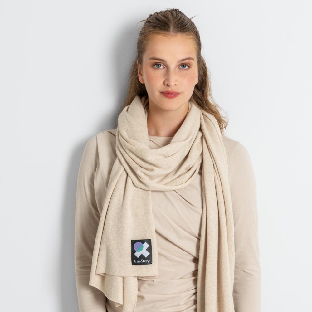 Living Crafts ELLIS Schal Farbe: sand Größe: ONE