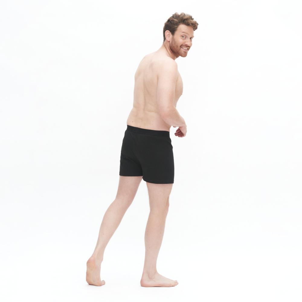 Living Crafts ETHAN Boxer-Shorts, 2er-Pack Farbe: black Größe: S
