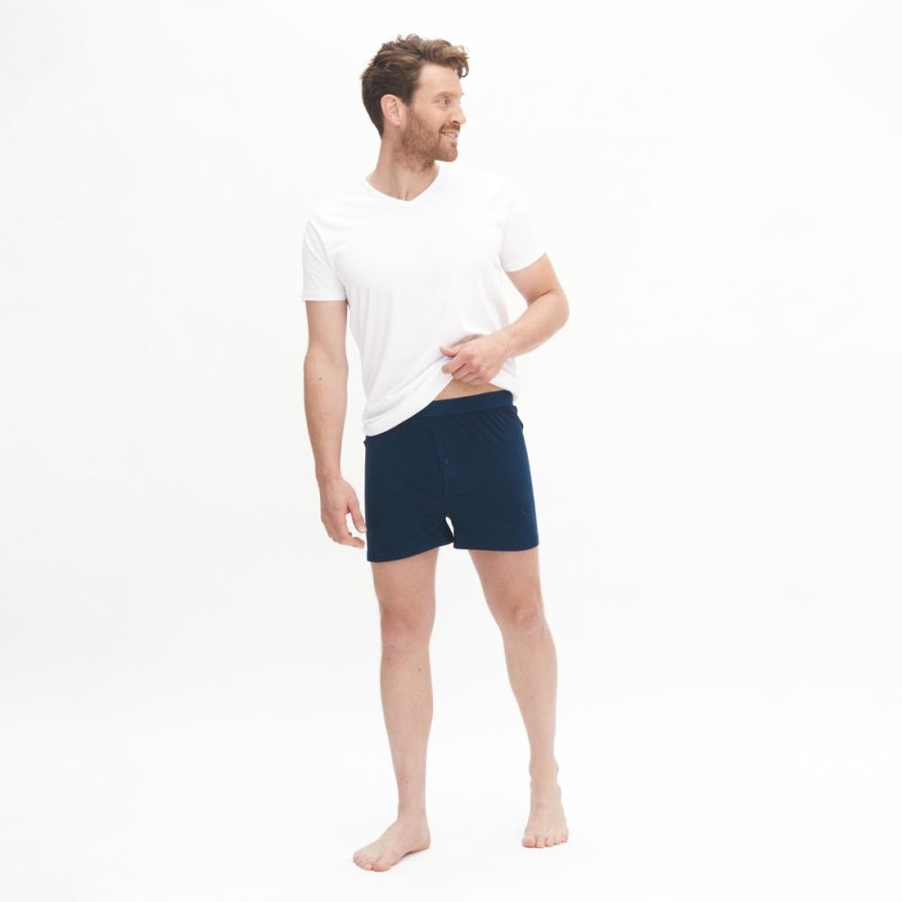 Living Crafts ETHAN Boxer-Shorts, 2er-Pack Farbe: navy Größe: L