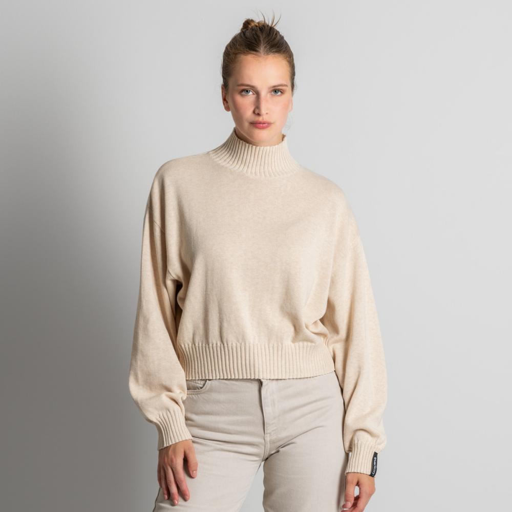 Living Crafts EUGENIE Oversized Pullover Farbe: sand Größe: L
