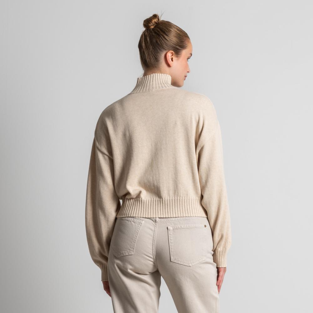 Living Crafts EUGENIE Oversized Pullover Farbe: sand Größe: L