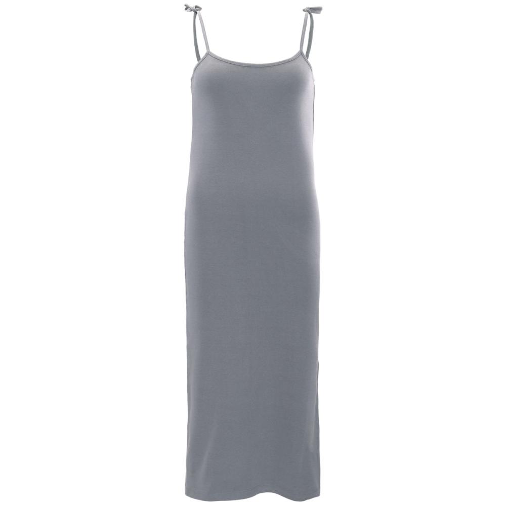 Living Crafts FRAYA Midikleid Farbe: stone grey Größe: S