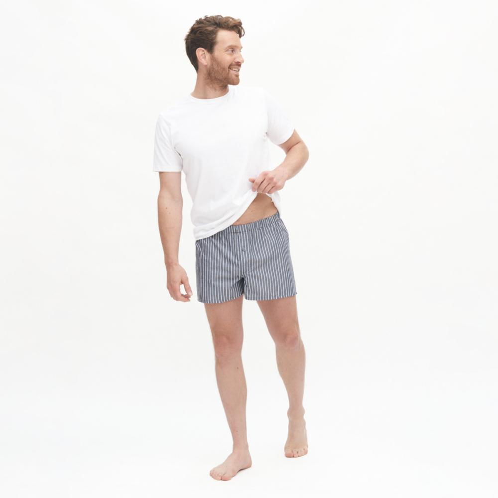 Living Crafts GREGOR Boxer-Shorts, 2er-Pack Farbe: anthracite Größe: S