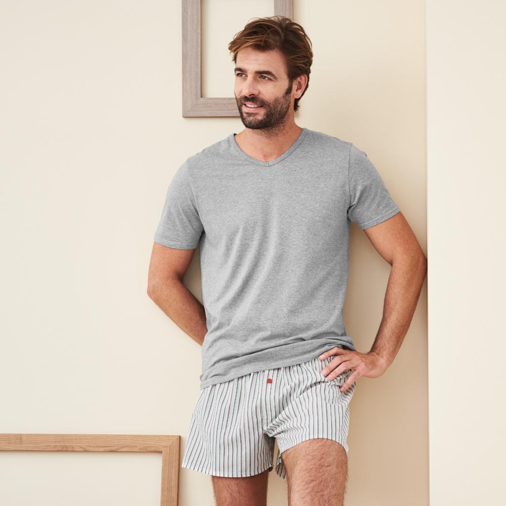Living Crafts GREGOR Boxer-Shorts, 2er-Pack Farbe: cayenne/natural Größe: XXL