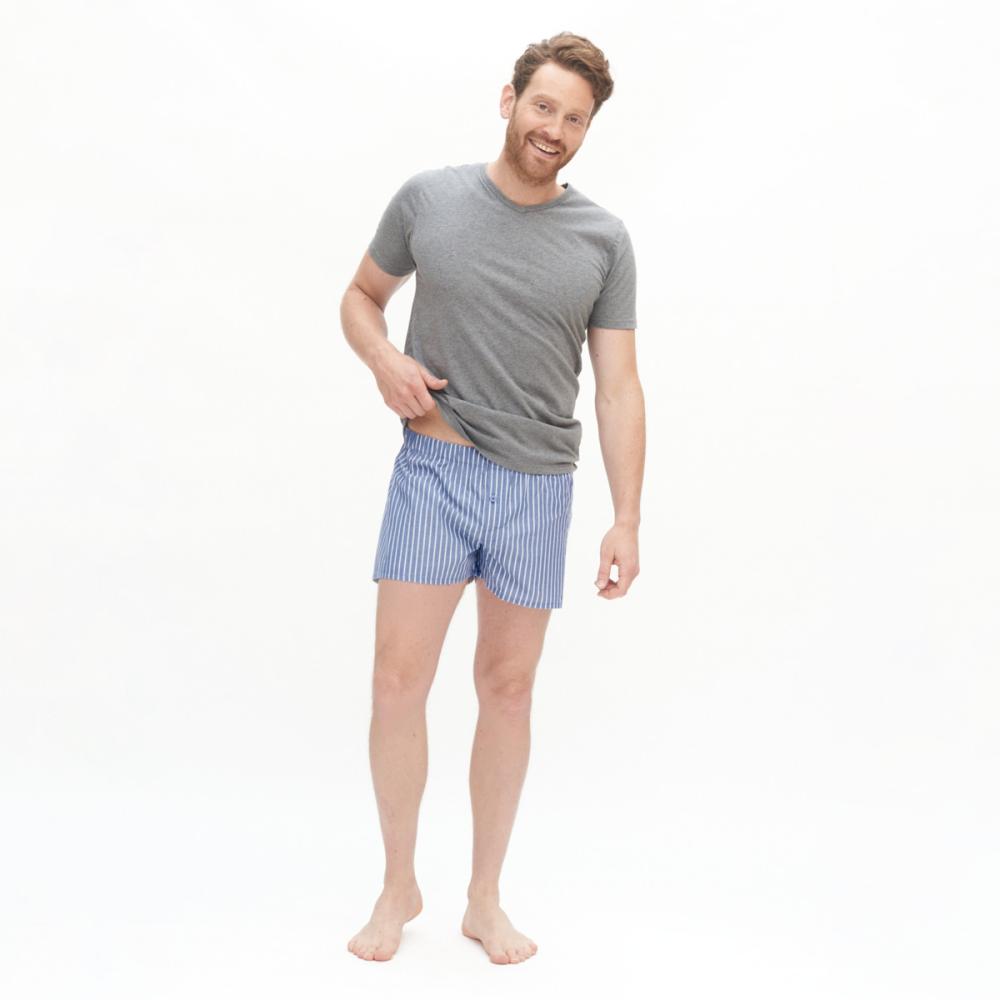 Living Crafts GREGOR Boxer-Shorts, 2er-Pack Farbe: denim blue Größe: M