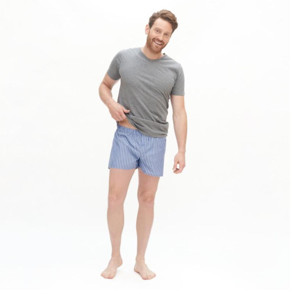 Living Crafts GREGOR Boxer-Shorts, 2er-Pack Farbe: denim blue Größe: S