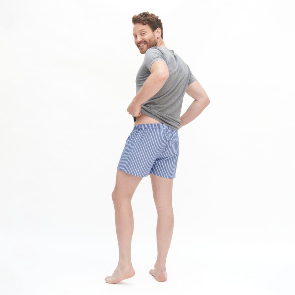 Living Crafts GREGOR Boxer-Shorts, 2er-Pack Farbe: denim blue Größe: M
