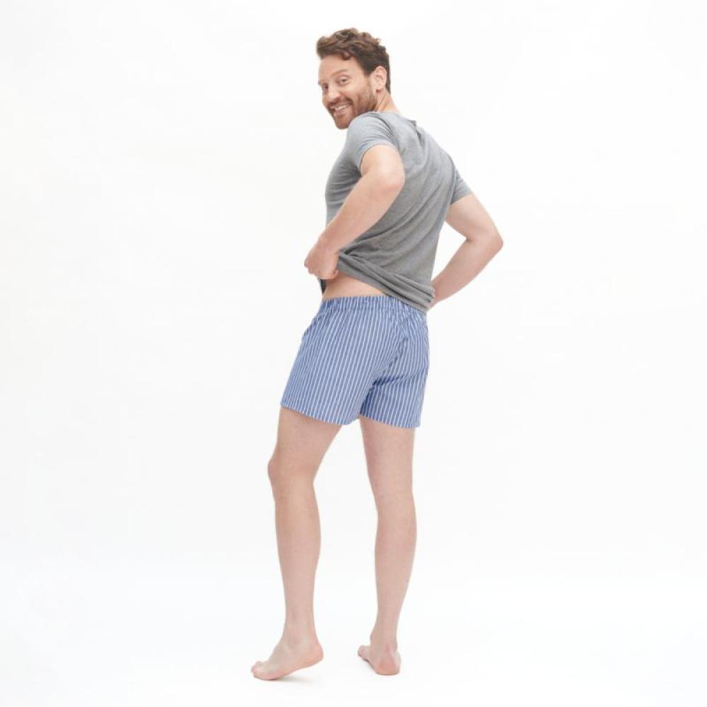 Living Crafts GREGOR Boxer-Shorts, 2er-Pack Farbe: denim blue Größe: S