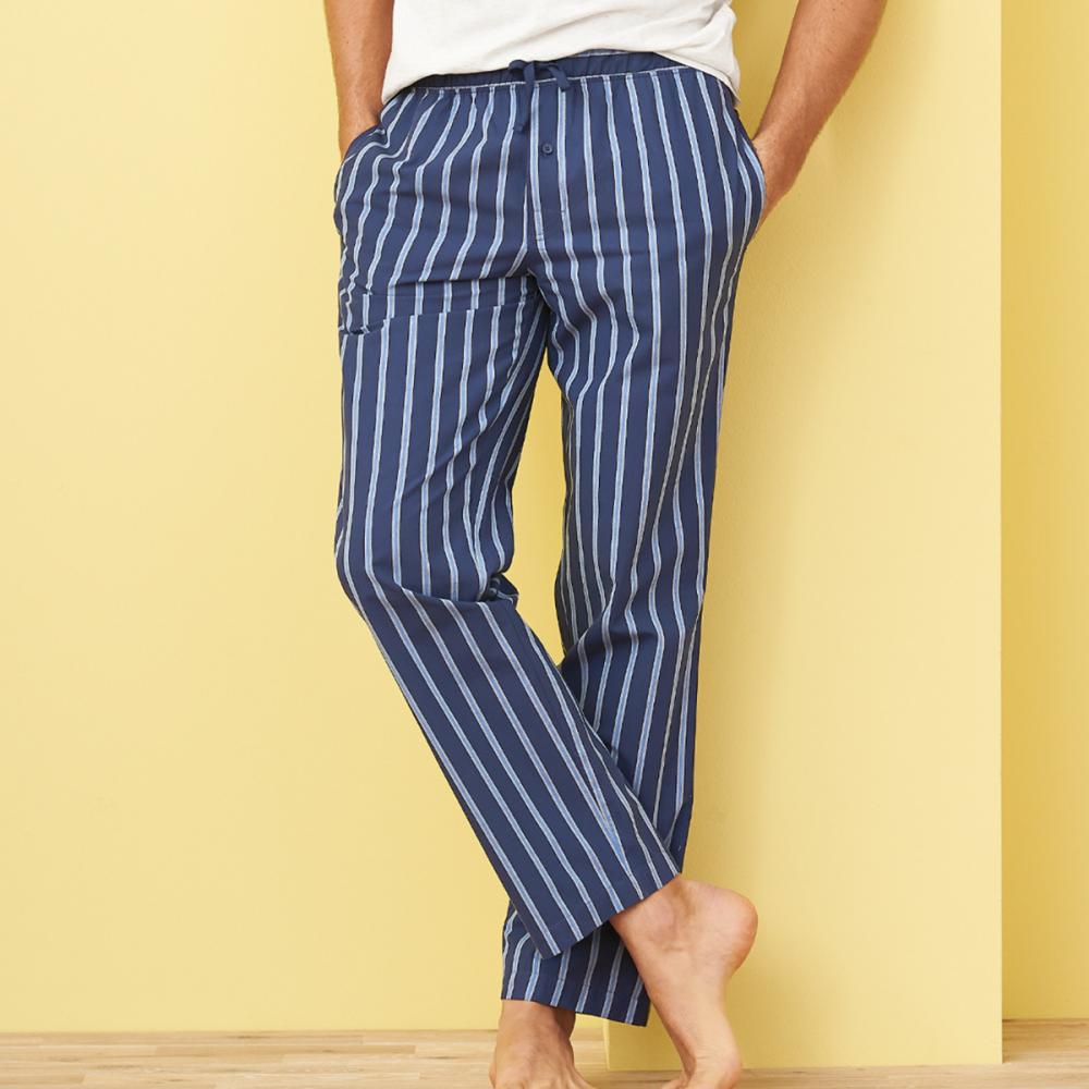 Living Crafts KLEMENS Schlafhose Farbe: navy/azur Größe: 46
