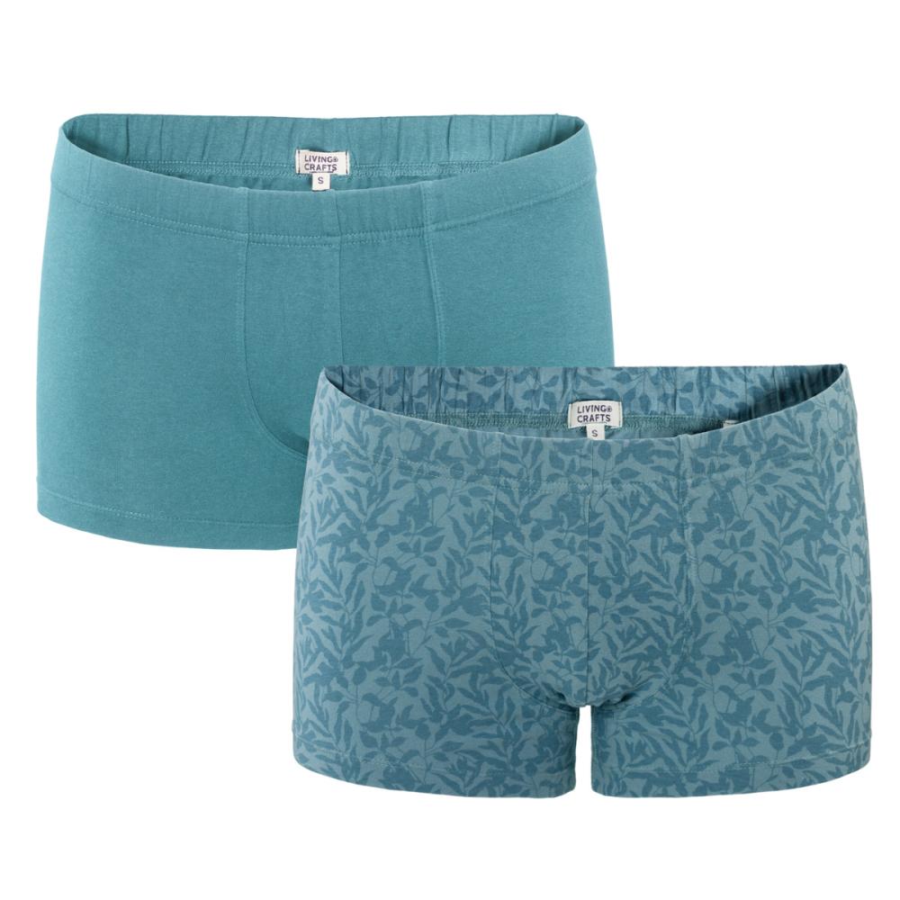 Living Crafts HOGAN Pants, 2er-Pack Farbe: leafs/reef waters Größe: S