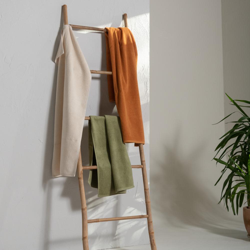 Living Crafts ORLANDO Badetuch Farbe: khaki Größe: 140X70