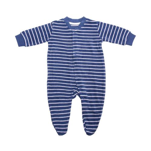 Living Crafts BEE Schlafanzug Farbe: denim blue/white striped Größe: 74